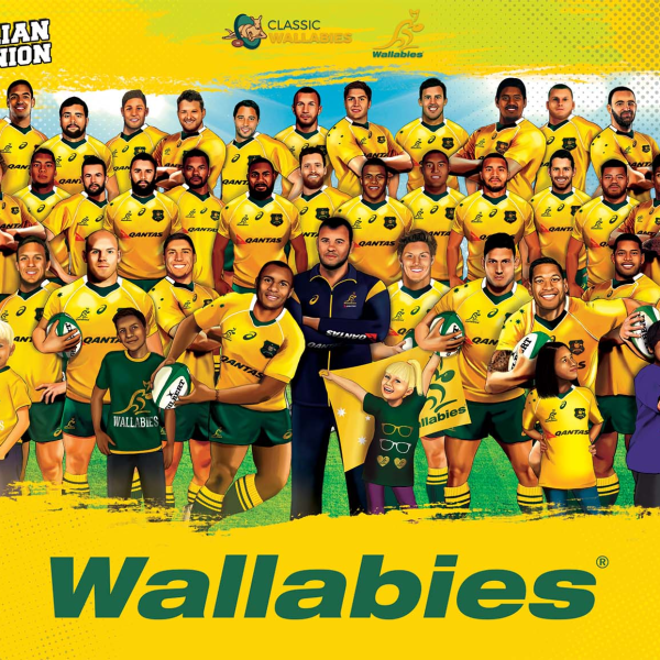 Wallabies - Poster